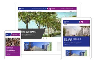 Die neue Website des Jüdischen Museums, gestaltet und umgesetzt von Fork Unstable Media