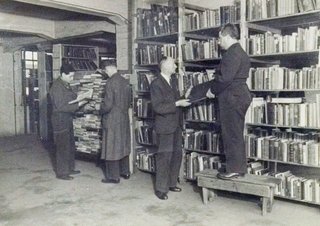 Employees of the Collecting Point in the Rothschild Palais Frankfurt